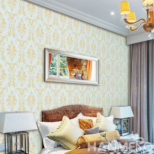 HANMERO Latest European Classic 0.53 * 10M Non-woven Wallpaper from Chinese Wallcovering Manufacturer Kitchen Living Room Decoration