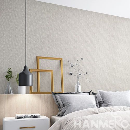  HANMERO New Style Decorative Non-woven Pure Color Wallpaper for Interior Wall Designer from Chinese Wholesaler
