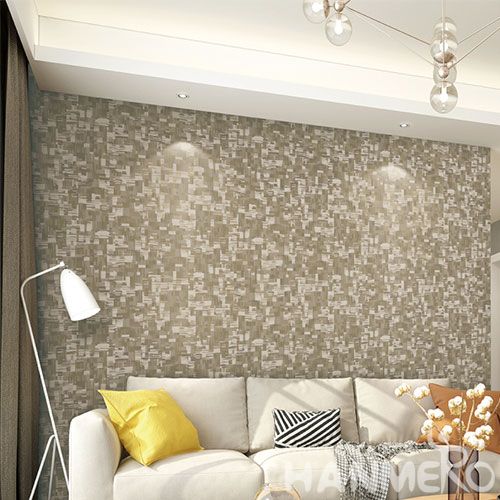 HANMERO Strippable Modern Non-woven Wallpaper Interior Household Decoration 0.53*10m/Roll Wholesaler Exporter from China