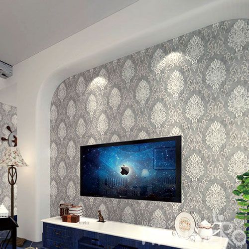 HANMERO Household Living Room Wall Suede Wallpaper 0.53 * 10M Foaming Hot Sex Wallcovering from Chinese Seller Top Grade