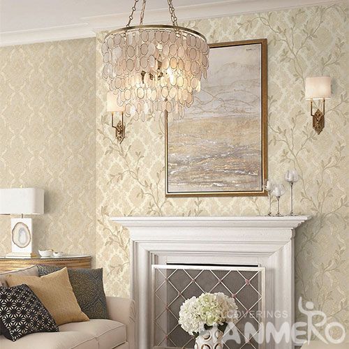 HANMERO Buy New Fashion 1.06M PVC Classic Wallpaper for Living Room Bedroom Wall Manufacturer Designer From China