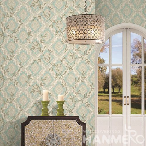 HANMERO Top-grade European Style 1.06M PVC Wallpaper Best Prices for Interior Wall Design from Chinese Wholesaler