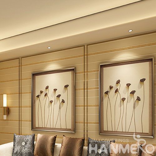 HANMERO Modern Simple Design 0.53 * 10M Suede Wallpaper Manufacture from China Excellent Service Household Decor