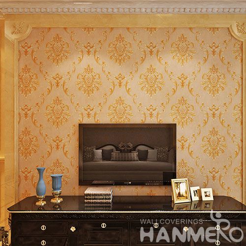 HANMERO PVC 0.53 * 10M Top Quality Living Room Wallpaper for Wall Decoration from Chinese Wholesaler