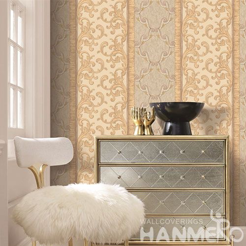 HANMERO 1.06M PVC Classic and Modern Design Wallpaper Fresh Hot Selling Wallcovering Factory Sell Directly