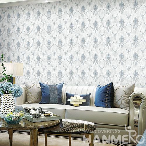 HANMERO Modern New Arrival Non-woven 1.06M Wallpaper Classic Pattern for Sofa Background Wall Design Wallcovering Chinese Dealer