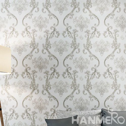 HANMERO Living Room Bedroom Strippable Modern European Embossed Wallpaper 0.53 * 10M PVC Wallcovering Wholesaler Exporter