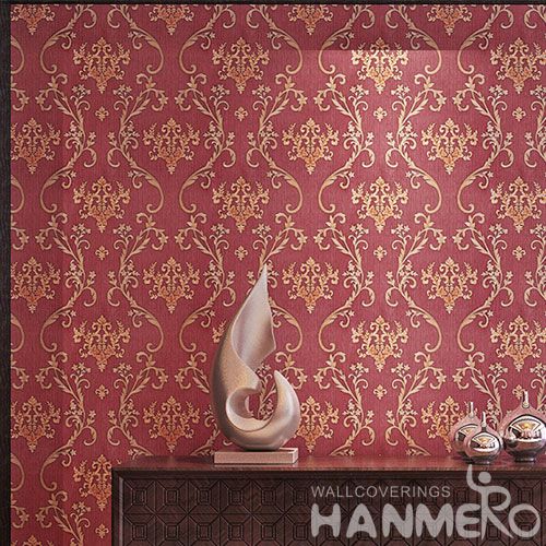 HANMERO European Modern Removable Chinese Supplier Wallpaper PVC 0.53 * 10M Design for Cozy Home Decoration