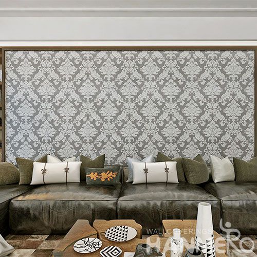 HANMERO Chinese Factory PVC 0.53 * 10M Eco-friendly Durable Wallpaper Professional Wallcovering Distributor CE Certificate