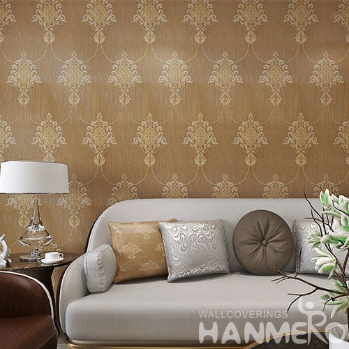 HANMERO European Hot Selling Wallpaper PVC Interior Wallcovering for Home Decoration from Chinese Supplier Newest