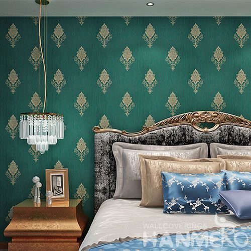 HANMERO Chinese Manufacture Wall Decoration Wallpaper PVC Wallcovering for Bed Room Livingroom Decor on Sale