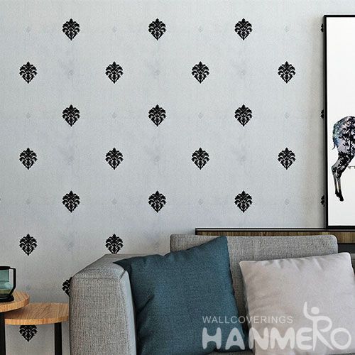 HANMERO Simple Design European Modern New Arrival Wallpaper for Sofa Background Wallcovering Dealer SGS CE Certificate
