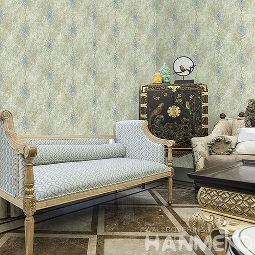 HANMERO Removable Eco-friendly Non-woven Embroidery Wallpaper from Chinese Exporter for Interior Home Decoration