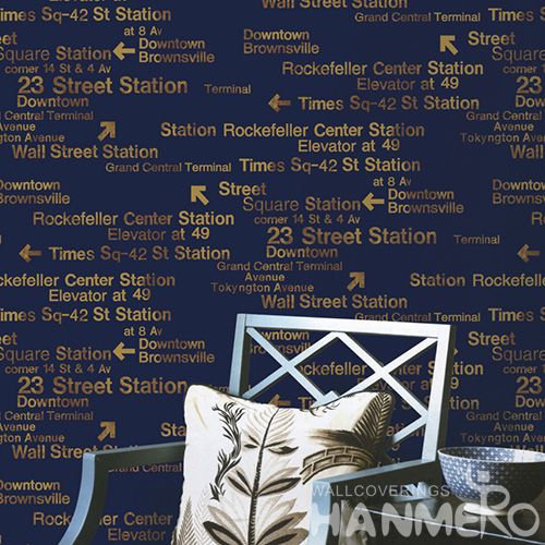 HANMERO New Style PVC Wallpaper 0.53 * 10M Nature Texture English Words Pattern Study Room Decor Chinese Wallcovering Dealer Latest