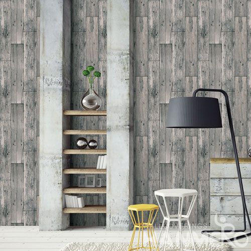 HANMERO PVC Economical Free 3D Wallpaper PVC 0.53 * 10M Wood Pattern Wllcovering  Hot Selling and Excellent Quality