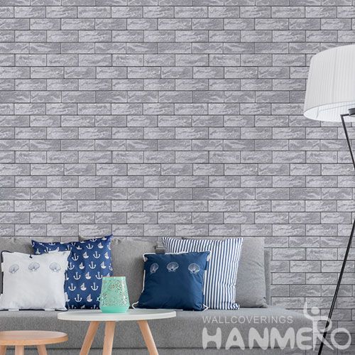 HANMERO Buy New Fashion 0.53 * 10M PVC 3D Wall Paper for Living Room Bedroom Wall Manufacturer Designer From China