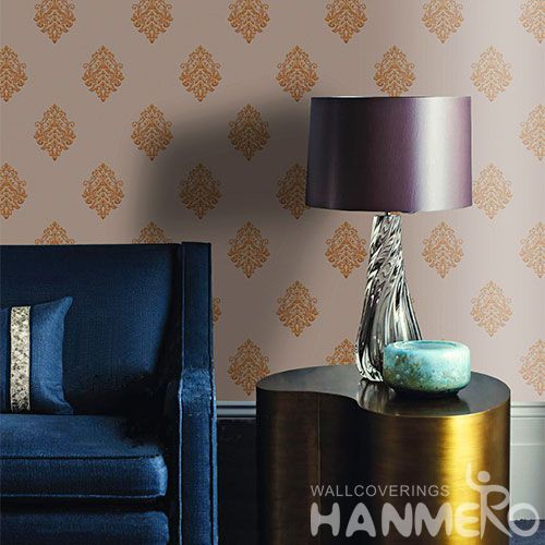 HANMERO Professional Home Fancy Wallcovering PVC Wallpaper 0.53 * 10M for Study Room Wall from China Chinese