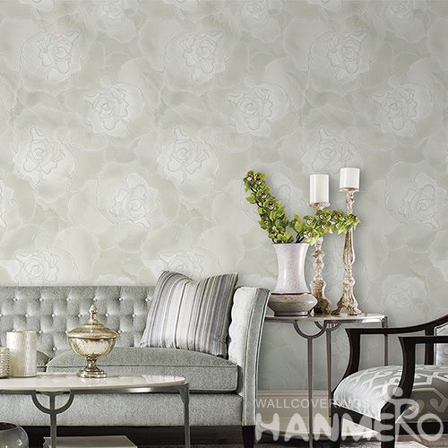 HANMERO Bathroom Kitchen Luxury Vintage Flowers Wallpaper Distributor Offered by Professional Wallcovering Manufacturer