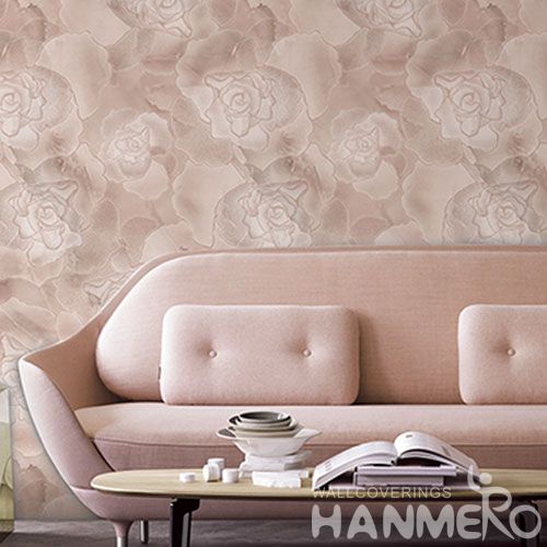HANMERO Interior Bathroom Decoration Fancy Floral Wallpaper Wholesale Trader from China Factory Sell Directly