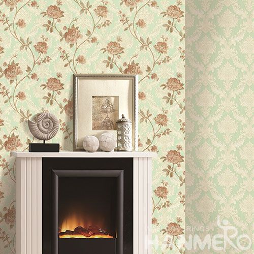 HANMERO Eco-friendly Durable Kitchen Bathroom Wallpaper PVC 1.06M Factory Sell Directlly Chinese Wallcovering Distributor