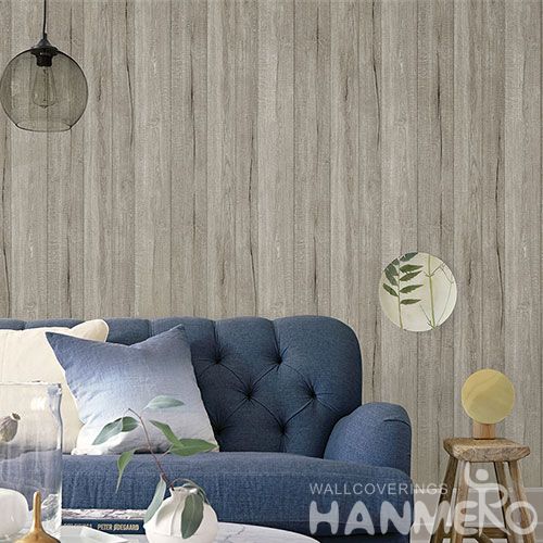 HANMERO Professional Home Wallcovering Wood Design Non-woven  0.53 * 10M Wallpaper for Interior Household Wall