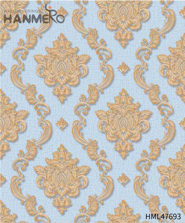 HANMERO wallpaper online shopping Professional Flowers Technology Modern Study Room 0.53M PVC