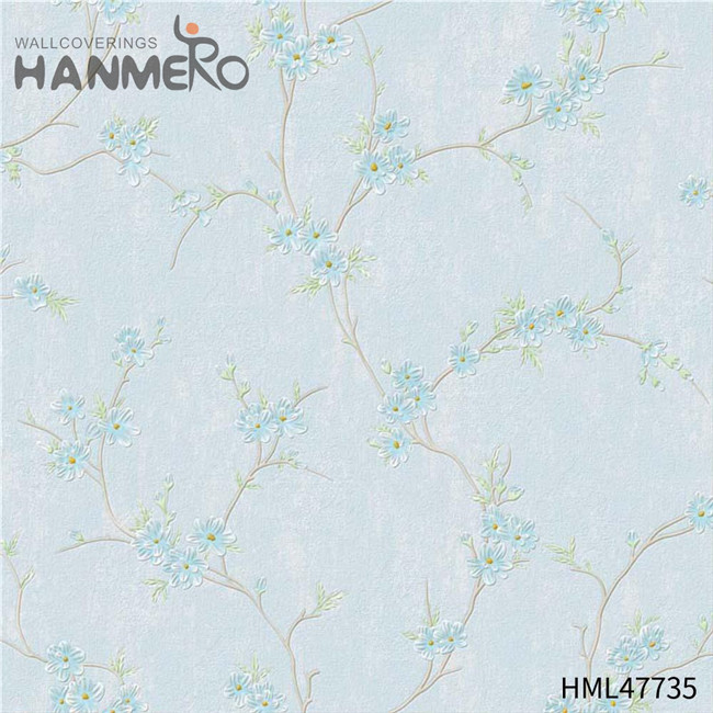HANMERO house wallpaper for sale Professional Flowers Technology Modern Study Room 0.53M PVC