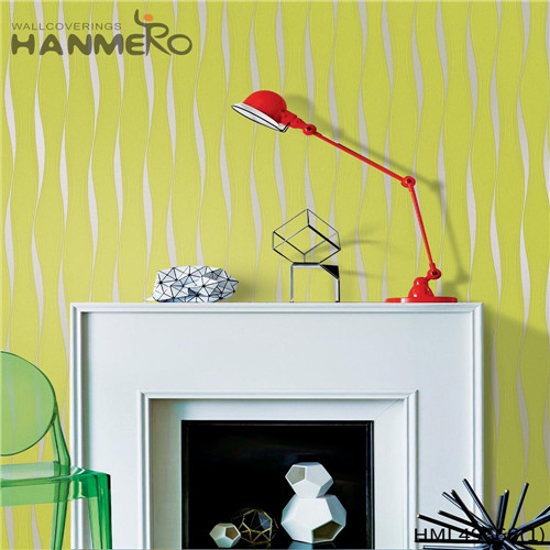 HANMERO PVC Professional 0.53*10M Bronzing Pastoral Living Room Geometric amazing wallpapers for walls