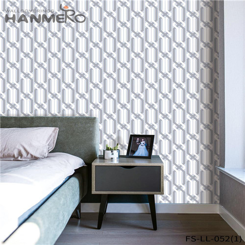 HANMERO Non-woven Seller Geometric Technology Classic Home Wall wall covering paper 0.53*10M