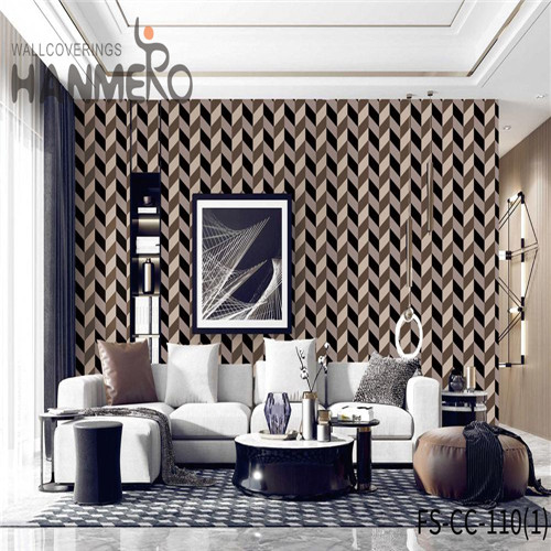 HANMERO Non-woven Luxury wallpaper sale Technology Modern Bed Room 0.53*10M Geometric