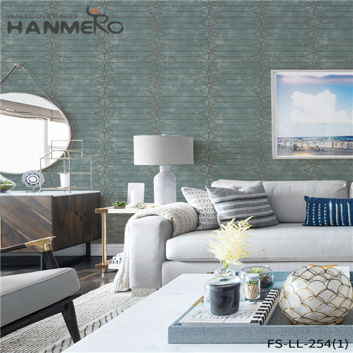 HANMERO Non-woven Standard Geometric Technology Classic wallpaper for house decoration 0.53*10M Household