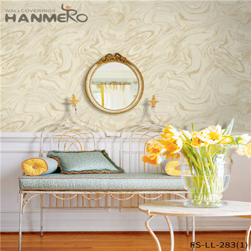 HANMERO Non-woven 0.53*10M Geometric Technology Classic Household Standard wallpaper in home