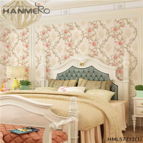 HANMERO 1.06*15.6M Hot Sex Flowers Deep Embossed Pastoral Household PVC unique home wallpaper