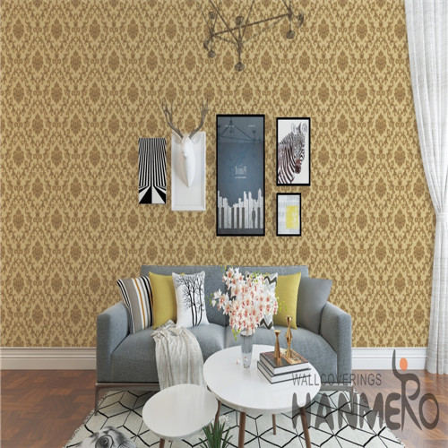HANMERO PVC Specialized Flowers Technology Chinese Style 0.53*10M Cinemas wallpaper borders for sale