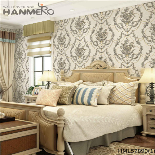 HANMERO wallpaper companies Decoration Floral Deep Embossed Pastoral House 1.06*15.6M PVC