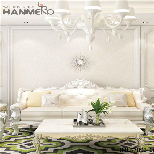 HANMERO PVC wallpaper of house Floral Deep Embossed Pastoral House 1.06*15.6M Decoration