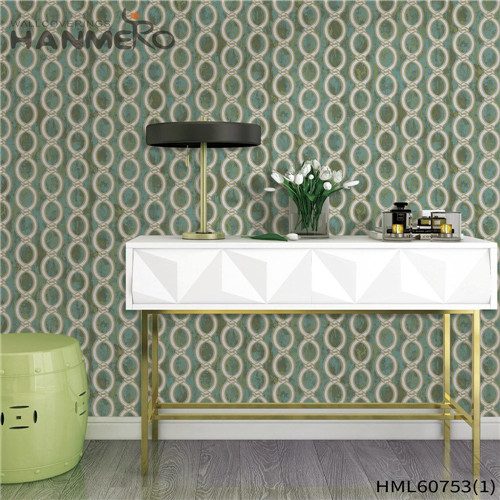 HANMERO PVC Fancy Landscape Technology 0.53*10M Bed Room European wallpaper for my room