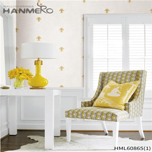 HANMERO PVC Seller Floral Flocking European 0.53M House imperial wallpaper