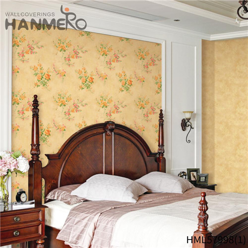 HANMERO PVC New Style Stripes Deep Embossed Pastoral Hallways wallpapwe 0.53*10M