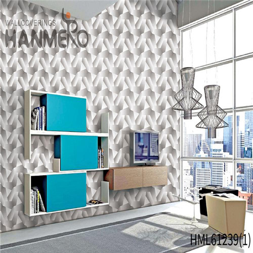 HANMERO PVC Professional Bamboo Flocking Theatres Chinese Style 0.53*10M images for wallpaper