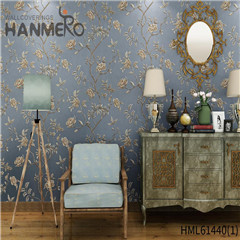 HANMERO online wallpaper New Style Bamboo Bronzing European Photo studio 0.53*10M Non-woven
