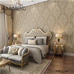 HANMERO Non-woven New Style Bamboo wallpaper for room European Photo studio 0.53*10M Bronzing