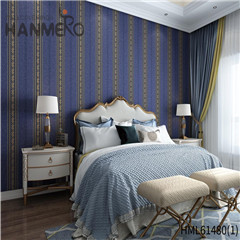 HANMERO Non-woven New Style Bamboo Bronzing European 0.53*10M Photo studio decorative paper wall