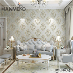 HANMERO Photo studio New Style Bamboo Bronzing European Non-woven 0.53*10M black wallpaper design