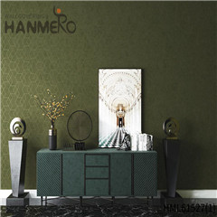 HANMERO Non-woven Affordable Geometric Flocking Modern Home wallpaper decorating 0.53*10M
