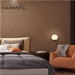 HANMERO Non-woven 0.53*10M Geometric Flocking Modern Home Affordable designer wallcoverings