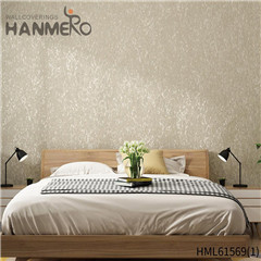 HANMERO Non-woven Affordable Geometric Flocking Home Modern 0.53*10M wallpaper for the wall