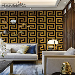 HANMERO PVC Photo Quality Stone Deep Embossed wallpaper discount Saloon 0.53*10M Chinese Style