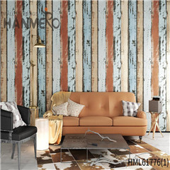 HANMERO Geometric Technology Durable PVC Rustic Theatres 0.53*10M wallpapers in home interiors