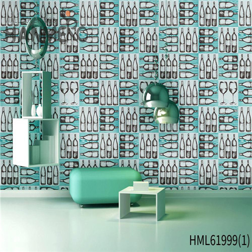HANMERO Imaginative PVC Landscape Bronzing Pastoral 0.53*10M outdoor wallpaper for home House